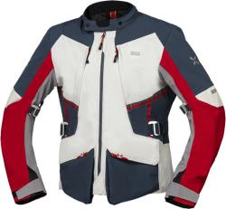 iXS moto bunda Laminated TOURSTER-STX light grey-blue-red